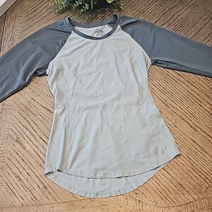 The North Face green long sleeve top XS